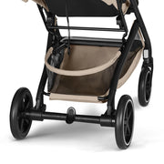 Cybex Gold Silla de paseo BEEZY All Terrain Magic Black, ergonómica, plegado compacto, sistema de arnés con una sola mano