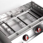 Plancha premium de 3 quemadores de 10,5 kW