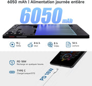 ALLDOCUBE iPlay 70 Mini Pro - Tablette Android 15 | Pantalla de 8,4" 90Hz | MT8791 | 16GB+128GB | 6050mAh | WiFi 6/4G LTE | GPS/Desbloqueo Facial