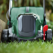 Cortacésped a batería Bosch CityMower 18V-32-300 (18 voltios, 1 batería de 4,0 Ah, ancho de corte: 32 cm, para superficies de césped de hasta 300 m², en caja)