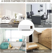 Aire acondicionado portátil EpiCooler, refrigeración y calefacción, accesorio de confort para el hogar durante todo el año, elemento de diseño moderno para la circulación del aire, sin taladros, ahorra espacio