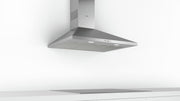 Bosch DWP64BC50 - Campana extractora de pared - Serie 2 - 3 velocidades de extracción - Iluminación LED - 60 cm - 100 W - Acero inoxidable