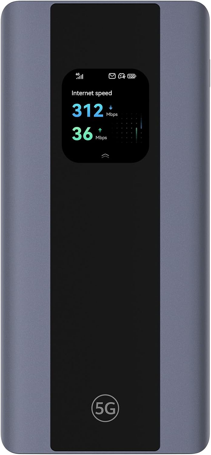 CPE 5s 5G, H153, router SIM 5G, Wi-Fi 6 AX3000, DL 3600 Mbit/s/UL 500 Mbit/s, antena de alta ganancia 9 dBi, puerto LAN/WAN, diagnóstico Wi-Fi visualizado, alta velocidad Mesh+ para el hogar, 30 meses de garantía