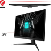 Monitor Gaming MSI G2412F FHD 23,8" - 1920 x 1080, panel Rapid IPS, 180 Hz / 1ms (GtG), gama de colores sRGB 107%, Adaptive Sync - DP 1.2a, HDMI 2.0b CEC