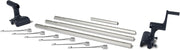Enrollador de cubierta de burbujas Intex para piscina rectangular de 2,74 m a 4,88 m