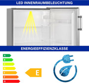 Refrigerador de una puerta de libre instalación Bomann® | Frigorífico grande de 242 litros | incl. iluminación LED | ideal para bebidas y alimentos | bisagra de puerta reversible | VS 7316.1 blanco