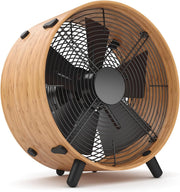Ventilador Stadler Form Otto, de bambú, con 3 velocidades, ideal para el verano y apto para dormitorios, salas de estar y oficinas, fácil limpieza, 50 vatios