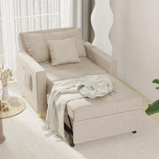 Sillón cama ajustable, convertible 3 en 1, varios colores, para 1 persona