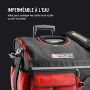 FACOM - Caja de herramientas textil con ruedas, Bolsa ProBag, 550mm x 360mm x 440mm, BS.R20PB