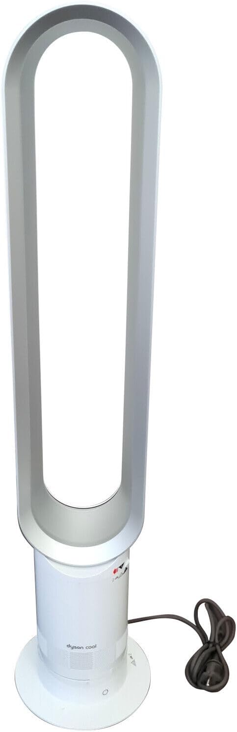 Ventilador de torre Dyson Cool AM07, multiplicador de aire, blanco/plata