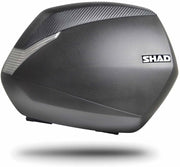 Genérico Par de maletas laterales para moto SH36 Carbon SIDE CASES SH 36 compatibles con soportes SHAD