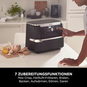 Freidora de aire Ninja Foodi FlexDrawer de doble zona, negra AF500EU