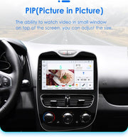 Autorradio Android 12 para Renault Clio 4 (2016-2019), navegación GPS, 8 núcleos, 6G+64G, pantalla táctil QLED 10,1 para radio Renault Clio con CarPlay inalámbrico, Android Auto, Bluetooth, WiFi, 4G LTE, DSP, RDS