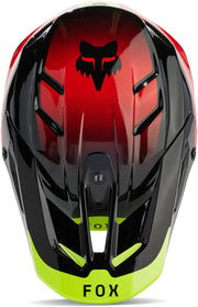 Casco Fox V3 Revise Rojo/Amarillo M