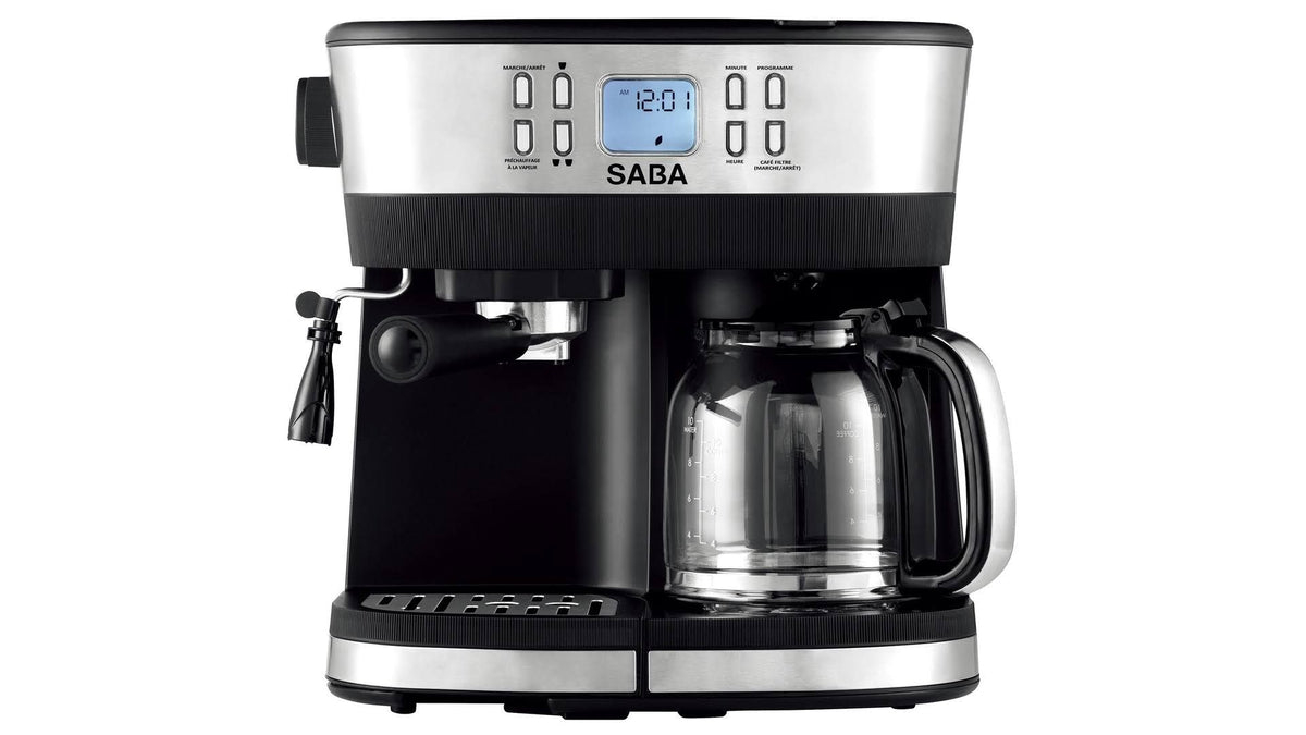 Cafetera espresso combinada Saba Ckf2227bi