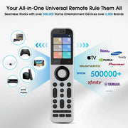 Mando a distancia universal SofaBaton X2, concentrador y base de carga, táctil, manejo con un solo botón, para 60 dispositivos IR/Bluetooth/Wi-Fi