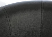 Sillón de diseño, sillón club, sillón lounge, mueble club, silla de oficina, mobiliario para consultorio en piel sintética, tapizado, negro