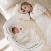 Cuna 7 en 1 tweeto®: cuna de madera evolutiva | cuna de colecho y cuna de barrotes de altura regulable | convertible en cama infantil y parque de juegos (haya natural)