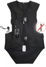 Chaleco airbag de equitación unisex, chaqueta de airbag para moto/equitación, activación de airbags en 0,1 segundos