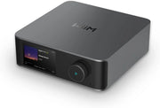 Reproductor de música WiiM Ultra, preamplificador digital, pantalla táctil de 3.5", compatible con Google Cast, Alexa, reproducción de Spotify, Amazon Music, Tidal, HDMI ARC, entrada de fono, salida de auriculares, gris
