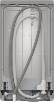Lavavajillas inteligente Bosch Serie 2 SPV2IKX10E, totalmente integrable, 45 cm de ancho, cesta para cubiertos, secado extra con solo pulsar un botón, InfoLight punto de luz rojo en el suelo, protección AquaStop contra daños por agua, blanco