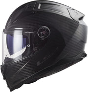 LS2, Casco Integral de Moto VECTOR II CARBON Gloss Carbon, L