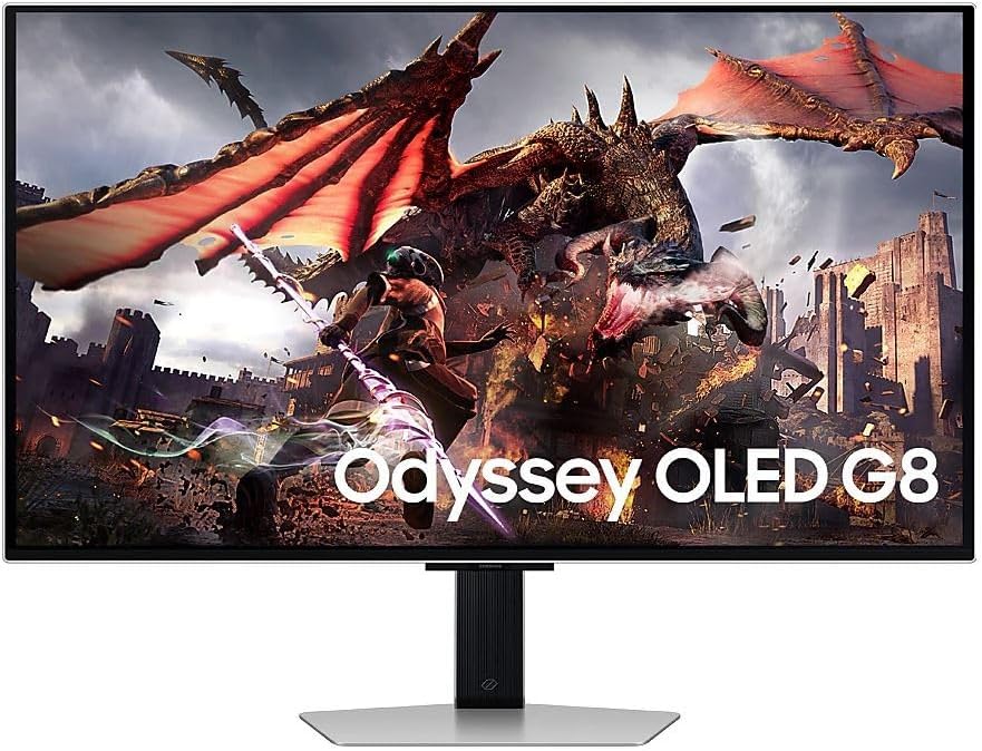 Monitor Gaming Odyssey OLED G80SD 32" 4K UHD 240Hz Plateado