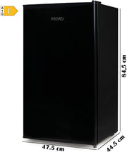 PRIMO PR143DV Congelador de mesa - 60L - Libre instalación - Clase E - Negro