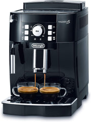 Cafetera DeLonghi ECAM 21.116.B Magnifica S (boquilla de vapor), negro