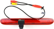 Cámara de visión trasera con tercera luz de freno para Peugeot Expert/Traveller, Citroën Jumpy/Space Tourer/Dispatch, Toyota ProAce (desde 2016) Cámara de visión trasera (Kit de soporte 7 n.º 1)
