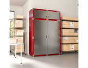 Juego de gabinetes de almacenamiento extra anchos de 2 piezas Seville Classics UltraHD, 60 x 24