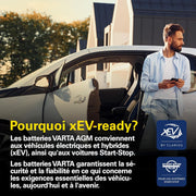 Batería de arranque XEV Varta Silver Dynamic AGM L6 A4 12V 105Ah / 950A 605901095