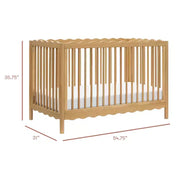 Cuna convertible 4 en 1 Swell de Babyletto con kit de conversión para cama infantil