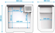 Dometic MOBICOOL FR40 ACDC Nevera de compresor aprox. 12V/ 24V y 230 V, 38 L
