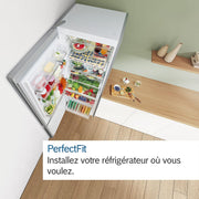 Bosch KGN33NLEB Serie 2 Frigorífico combinado de libre instalación - 282L - An 60cm x Al 176cm - Acero inoxidable