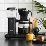 Moccamaster KBG Select, cafetera, cafetera retro, café de filtro, color blanco hueso, 1,25 L