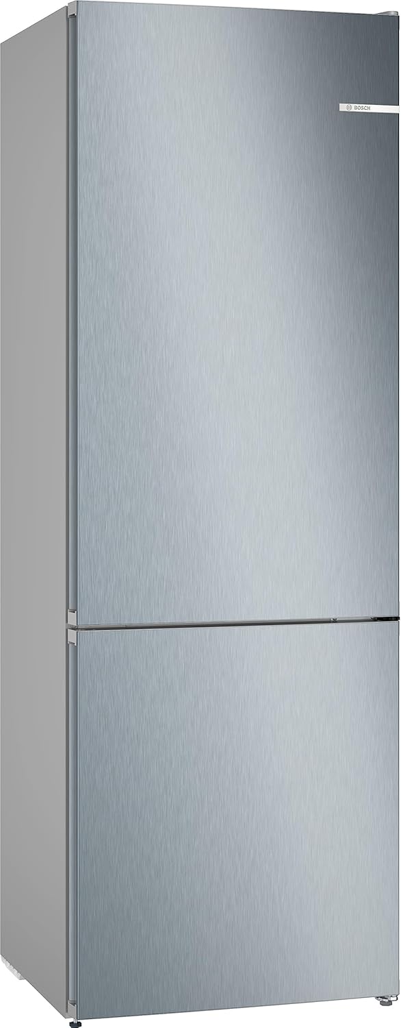 Bosch KGN492LDF - Serie 4, frigorífico combinado de libre instalación, 203 x 70 cm, acero inoxidable