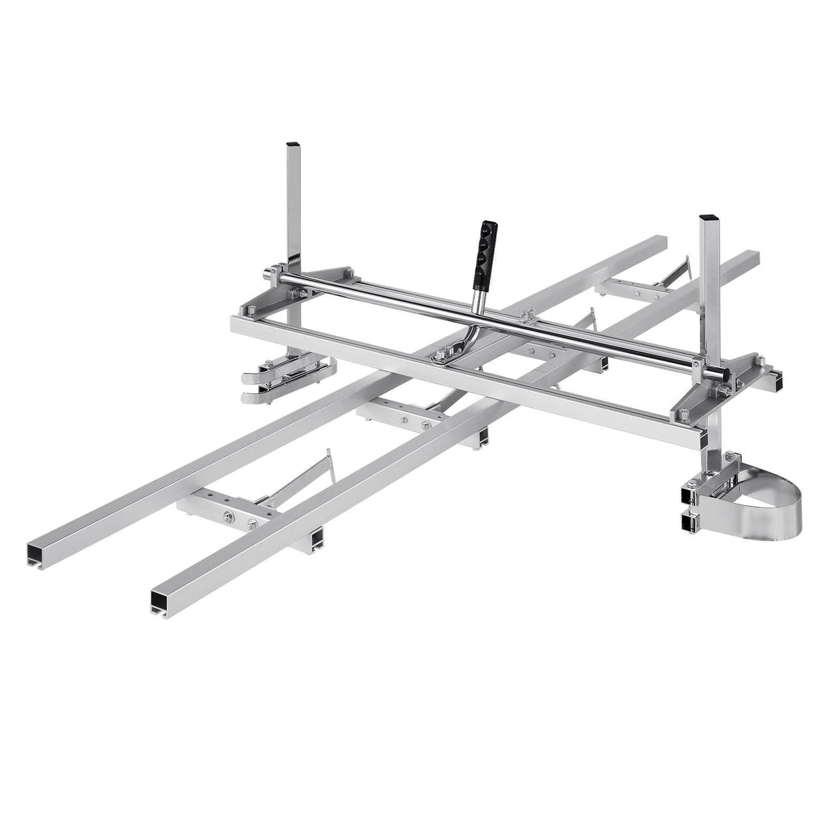 Motosierra de fresado VEVOR de 355-914 mm, aserradero móvil y guía de riel de aluminio para motosierra, 274 cm, portátil