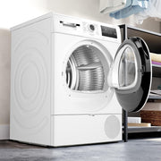 Bosch Secadora con bomba de calor 8 kg Serie 4 Easy Clean AutoDry Antiarrugas Blanco WTR85V00ES
