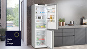 Siemens KG39NAIAU iQ500 Frigorífico combi de libre instalación, congelador inferior, 363 l, Total noFrost, hyperFresh, extremadamente silencioso, iluminación LED, 203 x 60 cm, acero inoxidable antihuellas