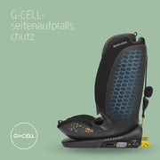 Asiento de coche infantil i-Size Titan Plus 76-150 cm ISOFIX G-CELL protección contra impactos laterales 4 posiciones de reclinado