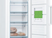 Bosch GSN33FWEV, Serie 4, Congelador vertical, Libre instalación, 176 x 60 cm, 225 L, Blanco
