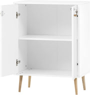 Armario archivador Schildmeyer Jonte, blanco, 65,2 x 39 x 85,5 cm