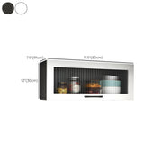 Alacenas de pared para cocina, de madera blanca