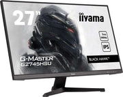 Monitor iiyama G-Master Black Hawk, G2745HSU-B2 IPS, 1920x1080@100Hz, 300cd/m², 1300:1, altavoces, 1xHDMI, 1xDisplayPort, HUB USB (2x2.0), Black Tuner, i-Style Colour