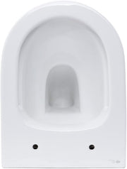 Pack WC suspendido completo con accesorios: bastidor autoportante Grohe, inodoro SAT Infinitio sin brida, placa cromada, asiento de inodoro, taza, cisterna y mecanismo.
