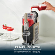 Máquina Ninja SLUSHi para granizados, cócteles helados, frappés, batidos y zumos congelados, sin hielo ni esfuerzo de preparación, tecnología WhisperChill, capacidad de 1,9 L, Stone Gold, FS301EUSTGD