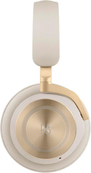 Bang & Olufsen Beoplay HX - Auriculares Bluetooth inalámbricos de gama alta con cancelación de ruido, 6 micrófonos, hasta 40 horas de autonomía, auriculares y estuche de transporte - Gold