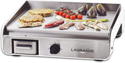 Lagrange 219104 Plancha Pro Blanca, 2300W