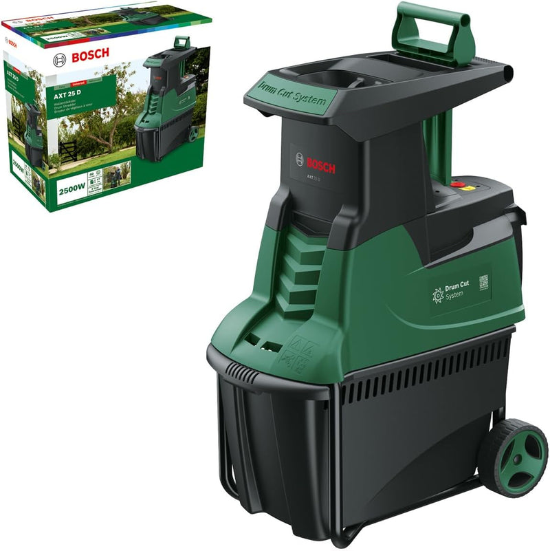 Trituradora silenciosa Bosch AXT 25 D
